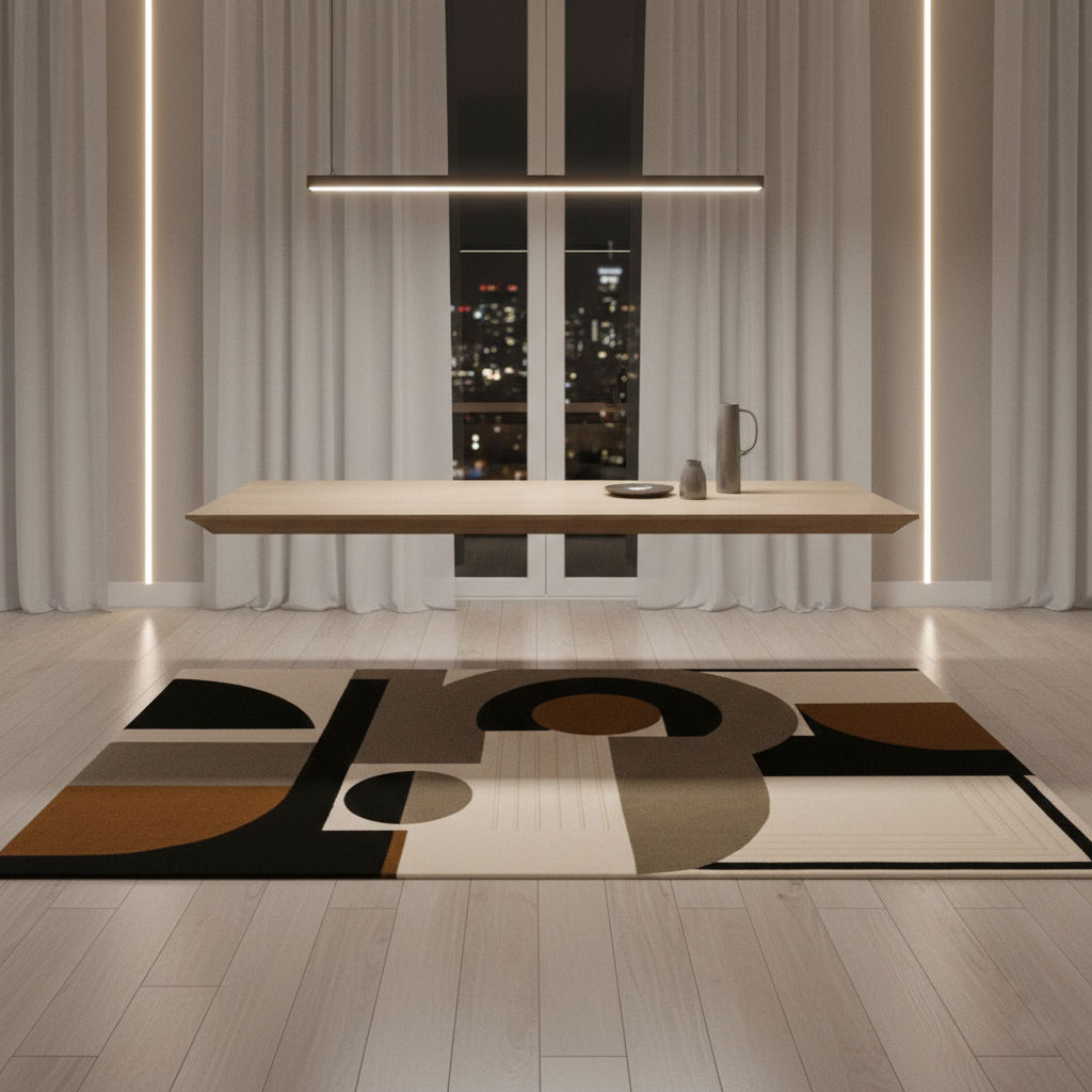LUMORIA - Hand Tufted Abstract Carpet